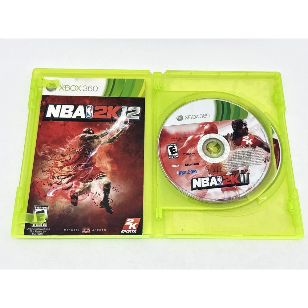 2K Sports NBA 2K12 Michael Jordan Xbox 360 Video Game Combo Pack Sealed Complete